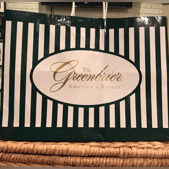 Set—2 shopping bags—The Greenbrier, America’s Resort! These look great framed! - Picture 6 of 6
